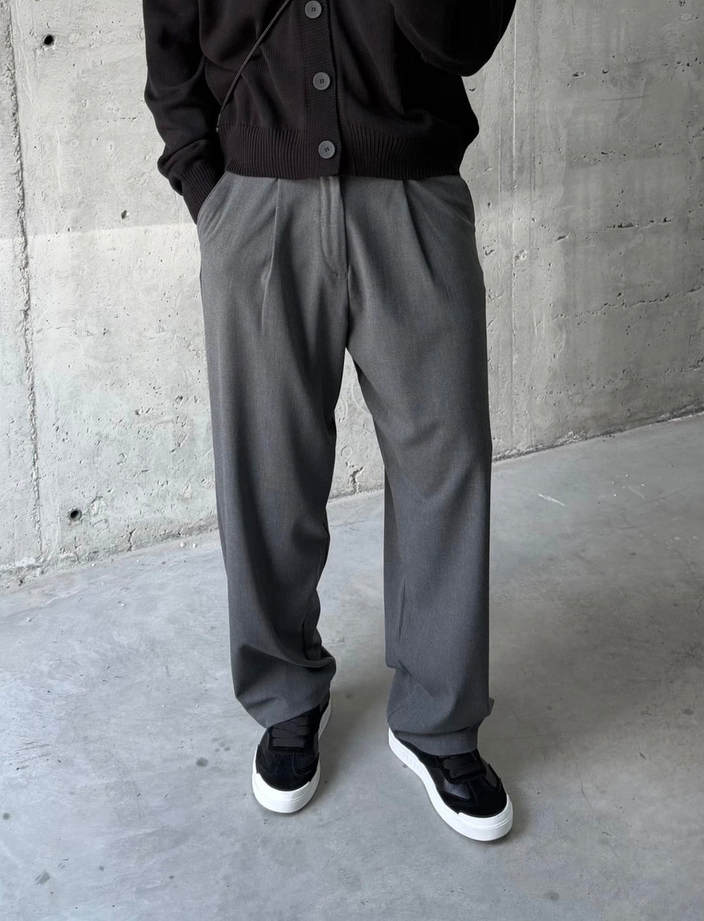 Pantolla Baggy gri