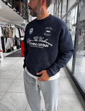 Duks Chase The Unknown oversize navy