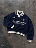 Duks Emon Worldwide polo oversize navy