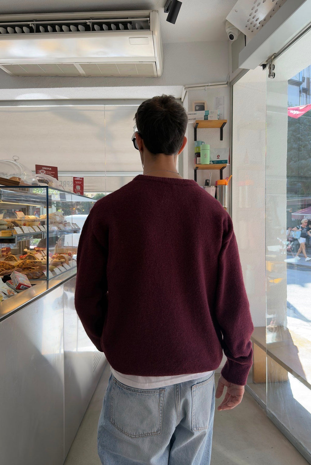 Duks EST oversize bordo - mbrapa