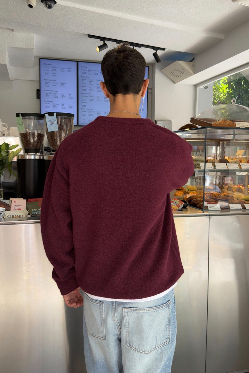 Duks EST oversize bordo - anash