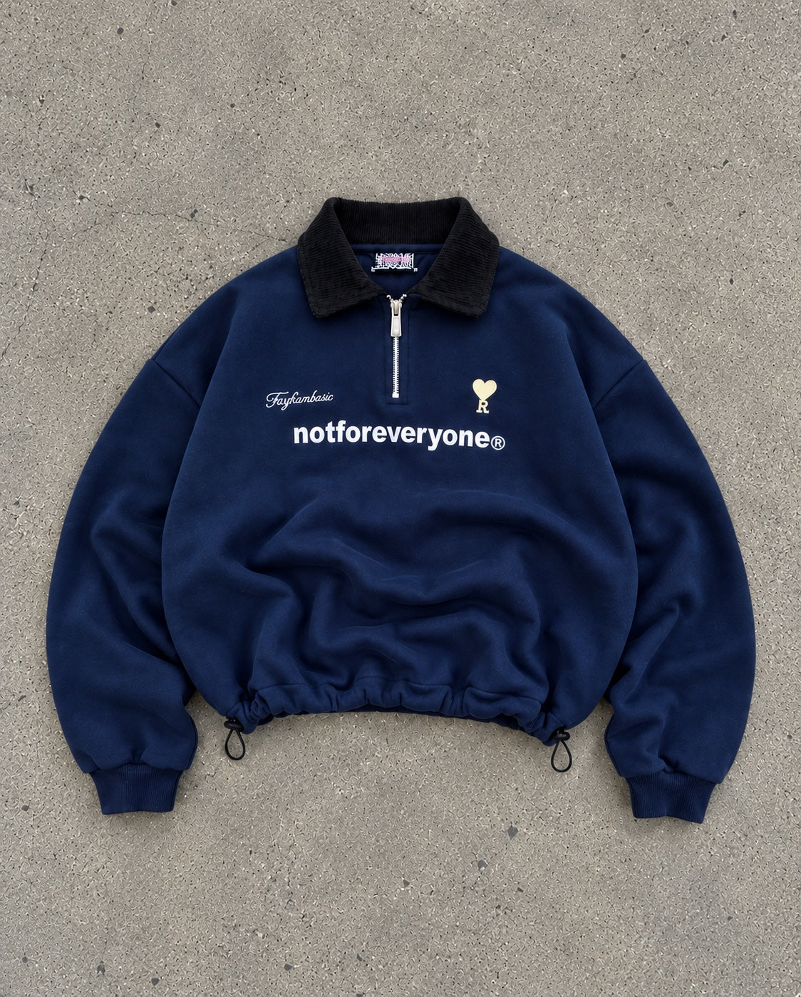 Duks Not For Everyone oversize navy