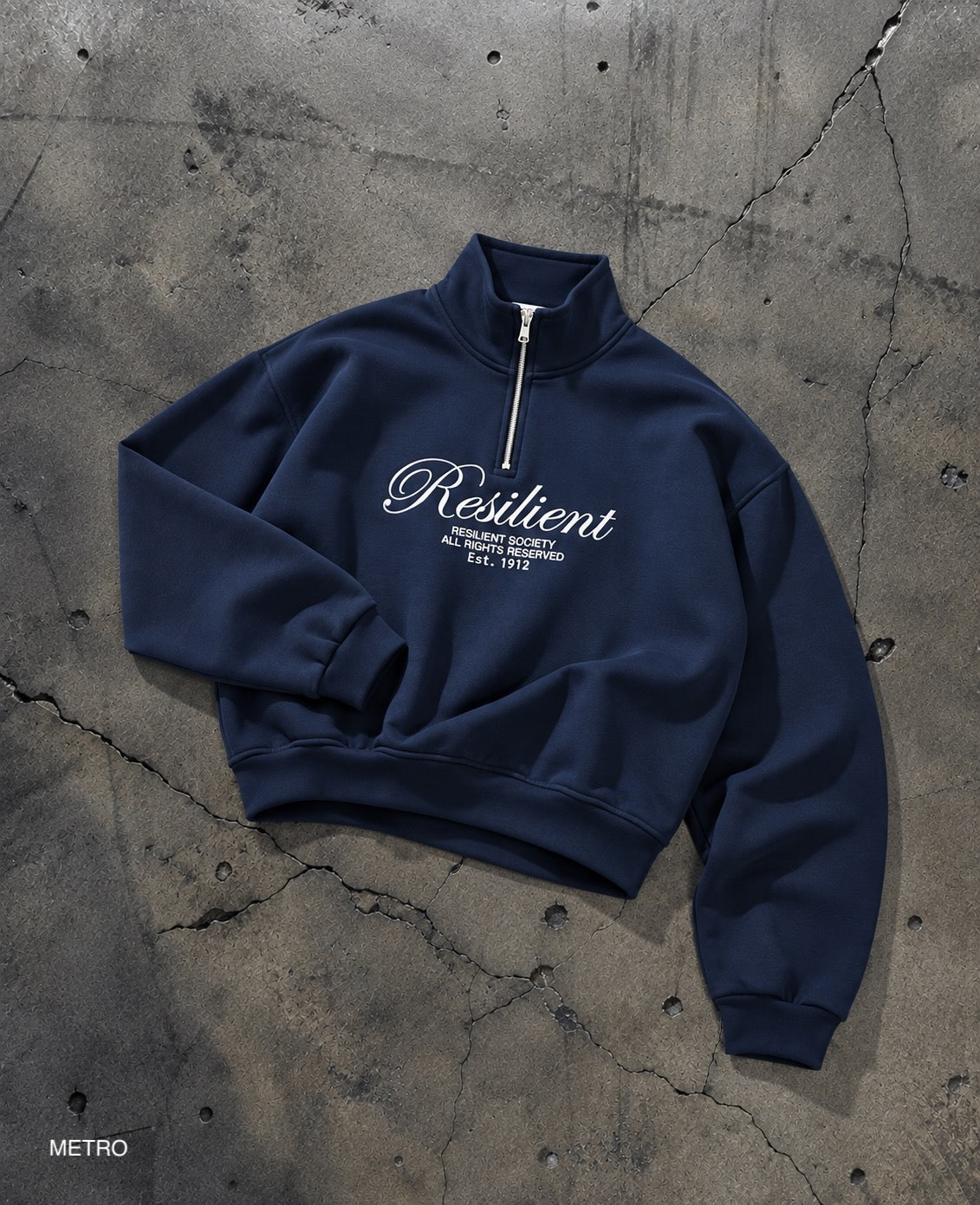 Duks Resilient oversize navy
