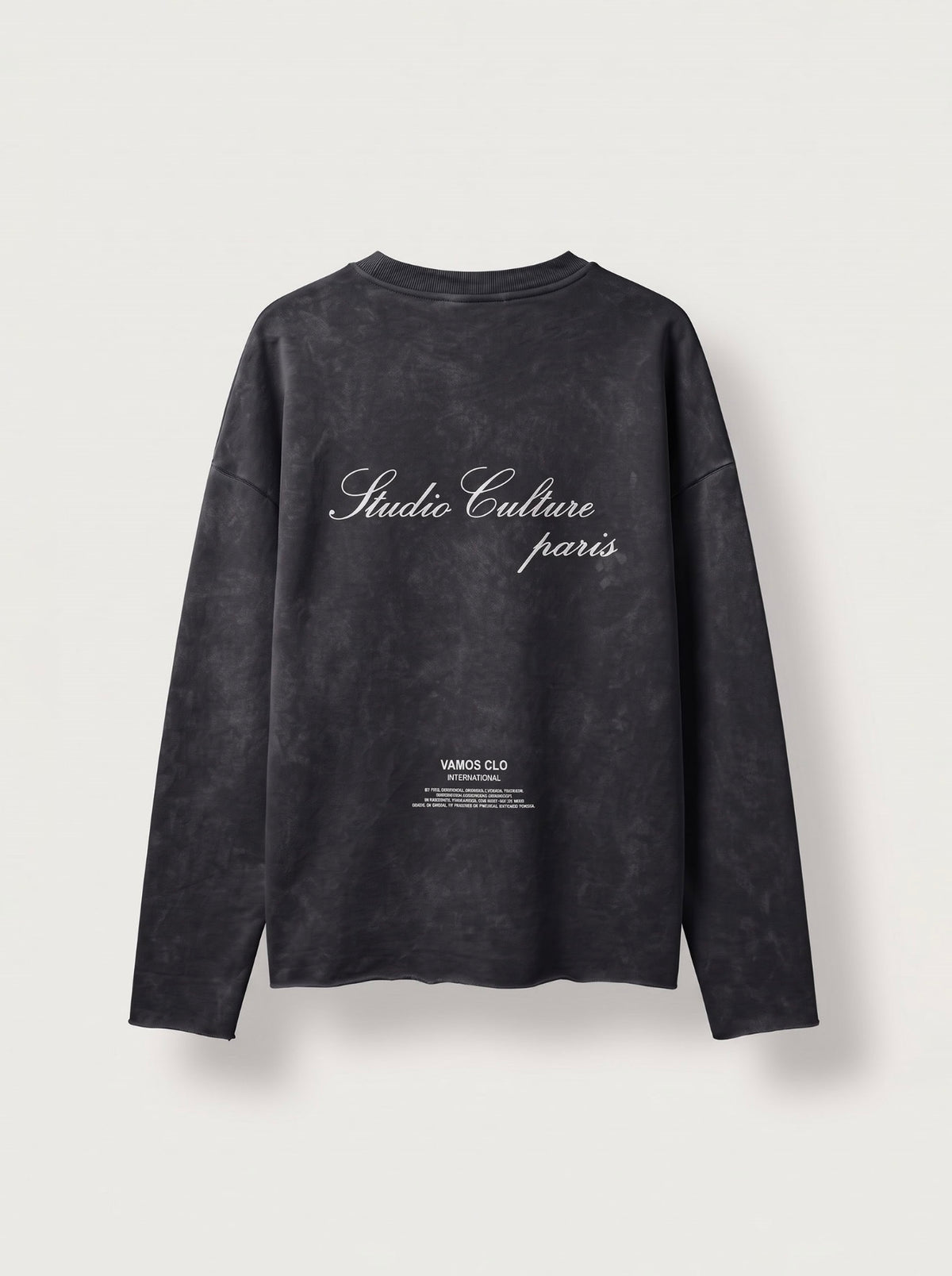 Duks oversize washed i zi - mbrapa