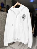 Hoodie METRO Crest e bardhë