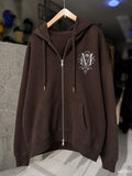 Hoodie METRO Crest kafe