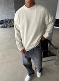 Xhemper oversize fuzzy krem - pamja 1